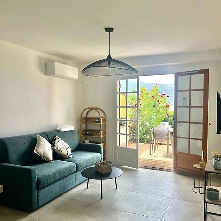 Appartement 2-4 Pers, Acces Direct Mer Casaglione Kültér fotó