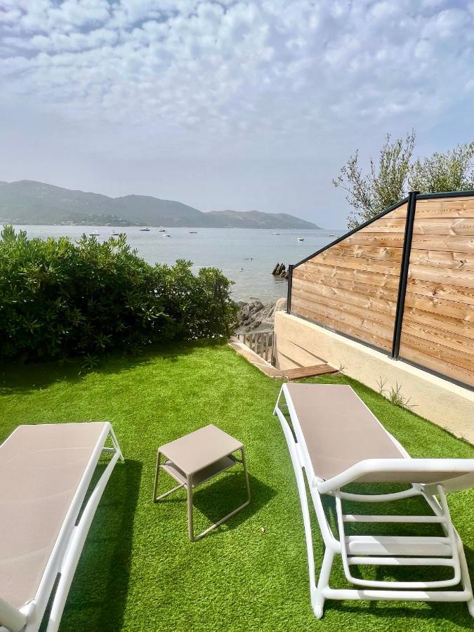 Appartement 2-4 Pers, Acces Direct Mer Casaglione Kültér fotó