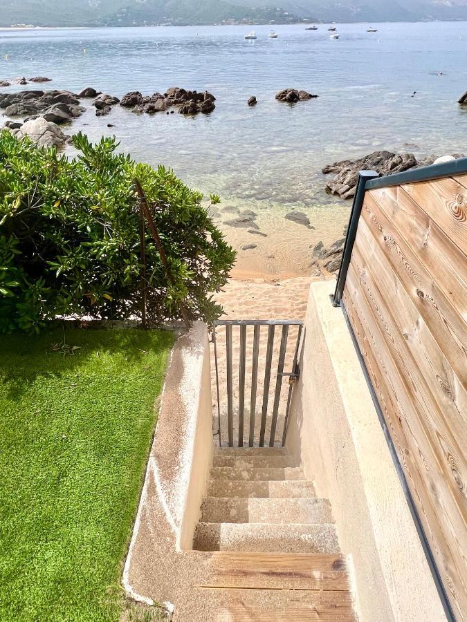 Appartement 2-4 Pers, Acces Direct Mer Casaglione Kültér fotó